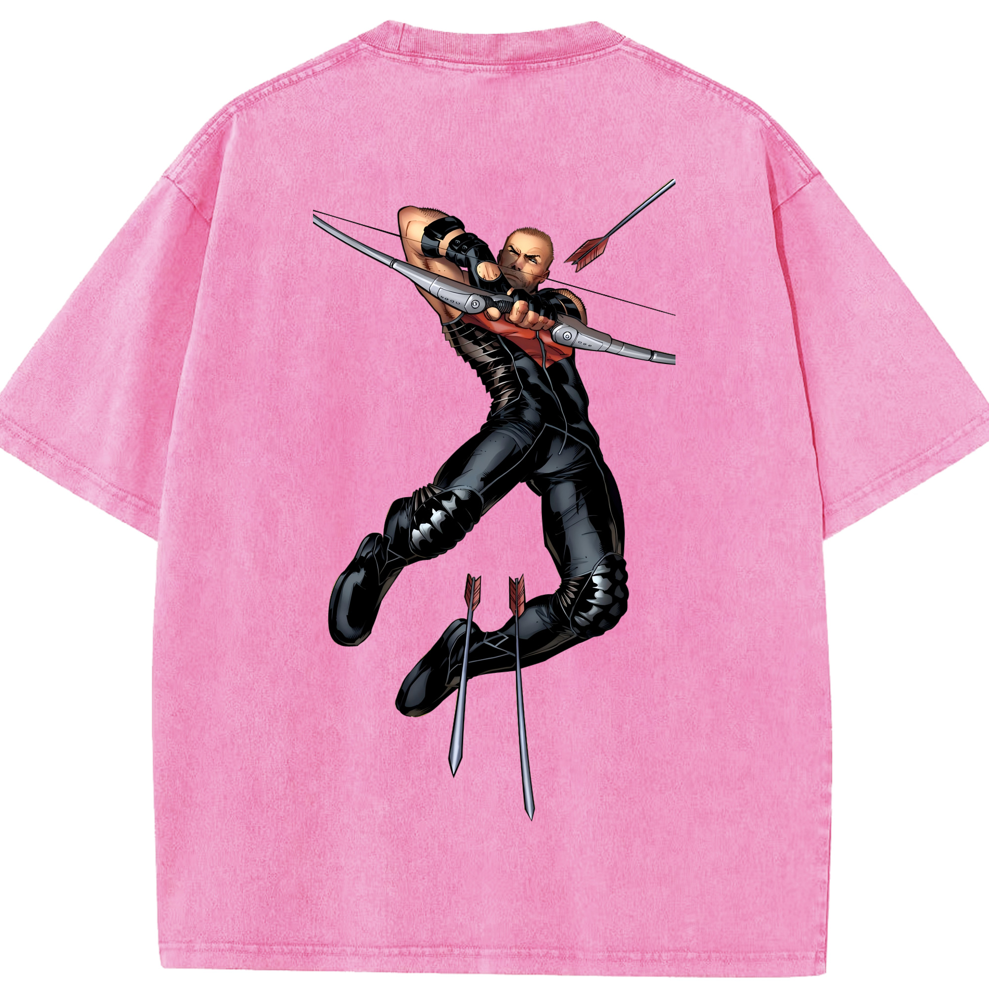 （画像用） アベンジャーズ The Avengers 綿100% ヴィンテージ風 半袖Tシャツ（背面プリント）